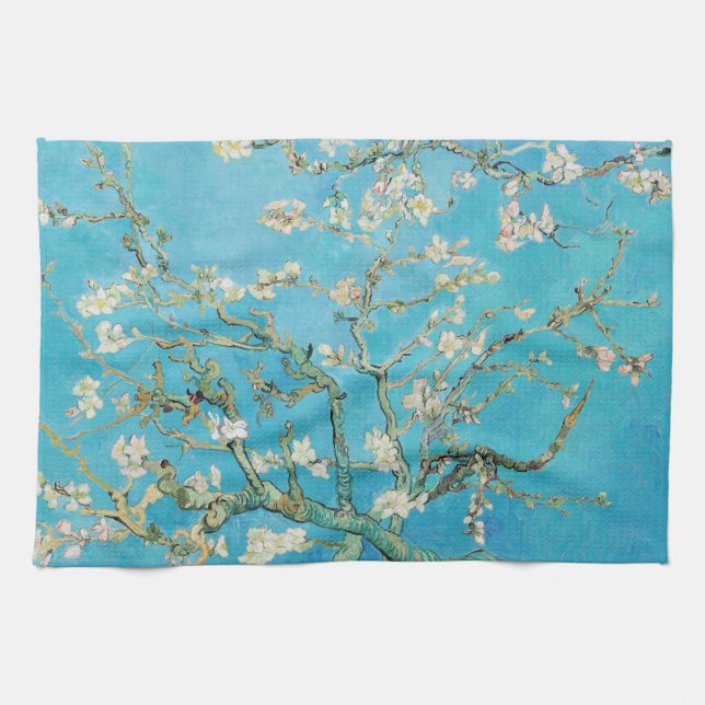 Linge De Cuisine Vincent van Gogh - Fleur d'amandes (Horizontal)