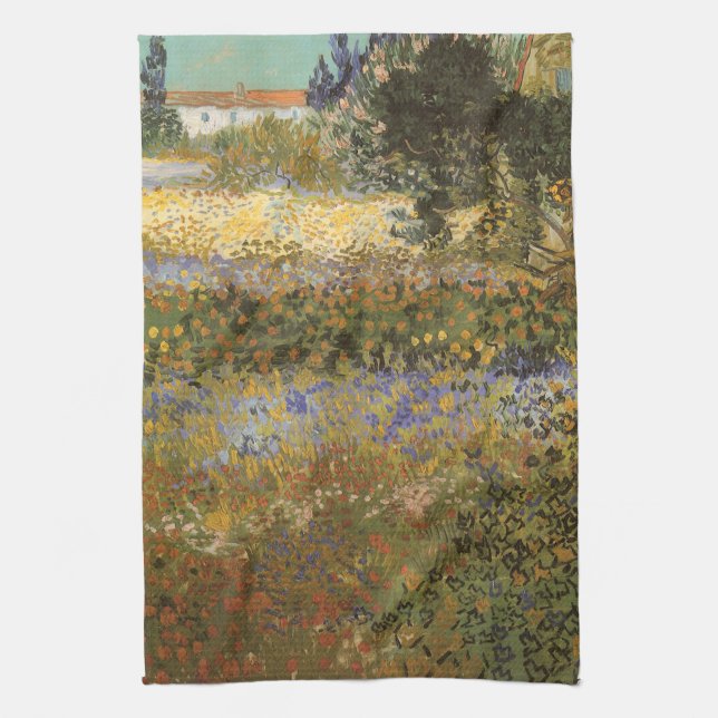 Linge De Cuisine Vincent van Gogh - Flower Garden (Vertical)