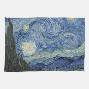 Linge De Cuisine Vincent van Gogh   la nuit étoilée, juin 1889