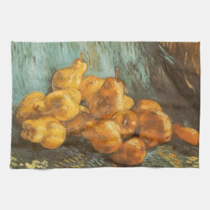 Linge De Cuisine Vincent van Gogh - La vie morte avec les poires de