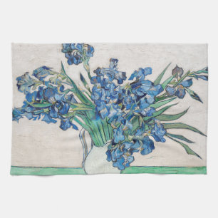 Linge De Cuisine Vincent van Gogh - La Vie morte : Vase avec Irises