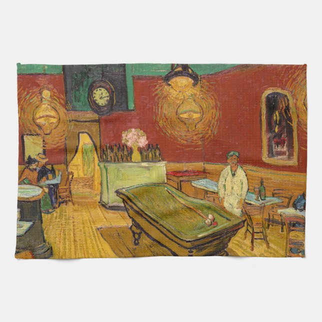 Linge De Cuisine Vincent van Gogh - Le Night Café (Horizontal)