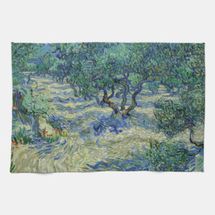 Linge De Cuisine Vincent van Gogh - Olive Orchard