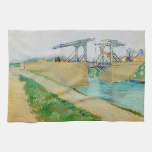 Linge De Cuisine Vincent van Gogh - Pont Langlois à Arles #2