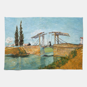 Linge De Cuisine Vincent van Gogh - Pont Langlois à Arles #3