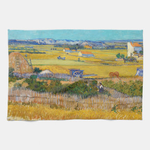 Linge De Cuisine Vincent van Gogh - Récolte à La Crau