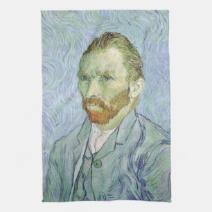 Linge De Cuisine Vincent van Gogh - Van Gogh Autoportrait en bleu