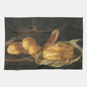 Linge De Cuisine Vintage Baroque Encore Vie avec Pain, Tarte, Jambo
