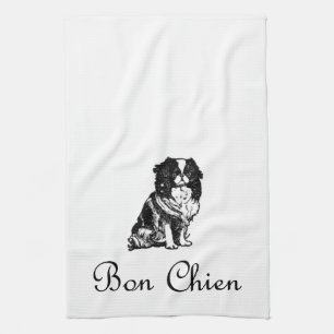 Linge De Cuisine Vintage Bon Chien Good Dog Pet