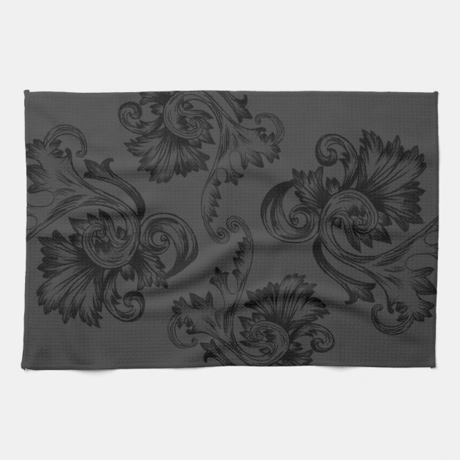 Linge De Cuisine Vintage Flourish (Horizontal)