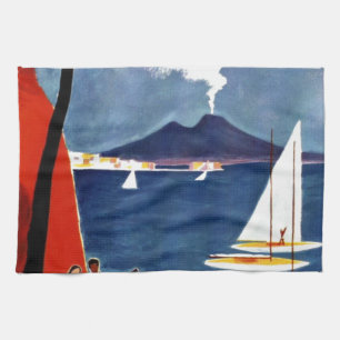 Linge De Cuisine Vintage Napoli Voyage Amour Romance