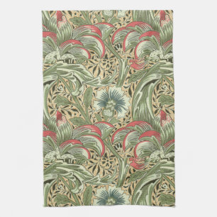 Linge De Cuisine Vintage William Morris Corncockle Fleurs