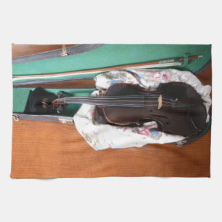 Linge De Cuisine Violon allemand antique