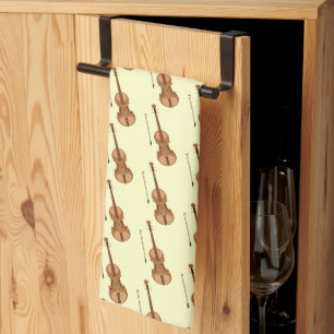 Linge De Cuisine Violons   