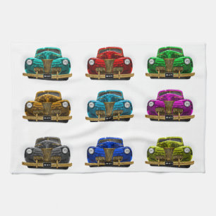 Linge De Cuisine voiture vintage classique