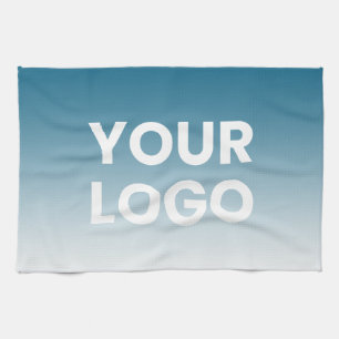 Linge De Cuisine Votre logo et le dégradé de couleurs Arrière - pla