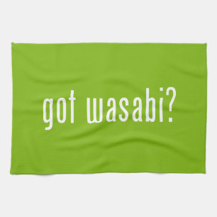 Linge De Cuisine vous avez wasabi ?