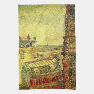 Linge De Cuisine Vue de Paris depuis la chambre de Vincent par Vinc