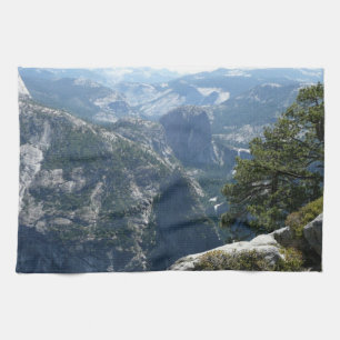 Linge De Cuisine Vue sur la montagne Yosemite dans le parc national