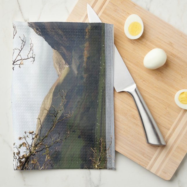 LINGE DE CUISINE VUES DES ALLES (Quart Plié)