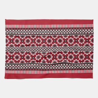 Linge De Cuisine Vushuvanka traditionnelle ukrainienne, art folklor