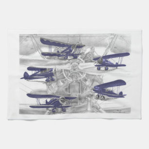 Linge De Cuisine Waco biplane