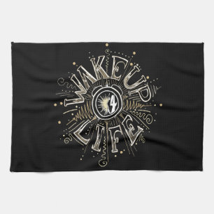 Linge De Cuisine WAKE UP 4 LIFE quota illustration
