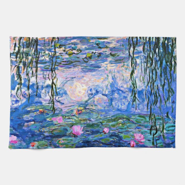 Linge De Cuisine Water Lilies, 1919, tableau de Claude Monet (Horizontal)