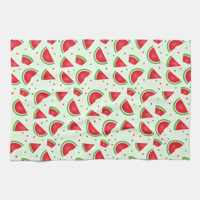 Linge De Cuisine Watermelon Motif Summer Fun Melon Fruit (Horizontal)