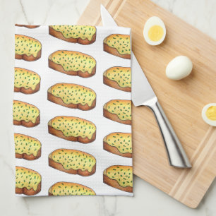 Linge De Cuisine Welsh Rarebit Savoureux Fromage Toast British Food