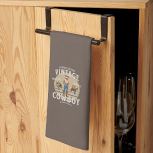 Linge De Cuisine Western Rodeo Vintage Cowboy