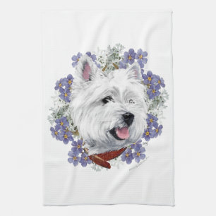 Linge De Cuisine Westie Ne m'oublie pas