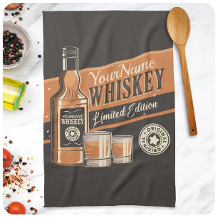 Linge De Cuisine Whiskey Liquor Bottle Western Bar