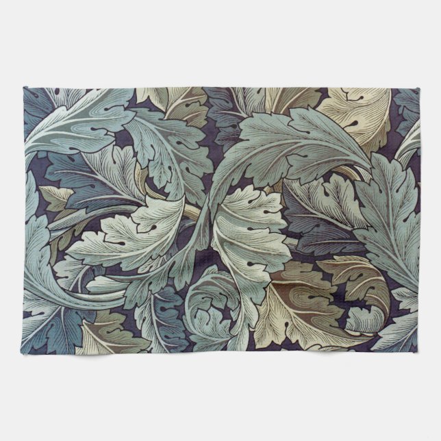 Linge De Cuisine William Morris Acanthus Feuilles (Horizontal)