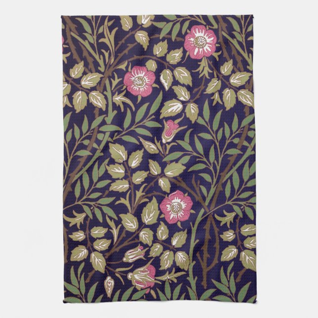 Linge De Cuisine William Morris Briquet Floral Art nouveau (Vertical)