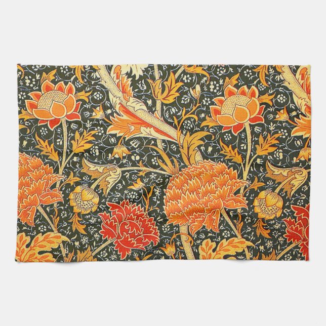Linge De Cuisine William Morris Cray Fond d'écran Motif (Horizontal)