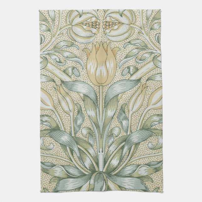 Linge De Cuisine William Morris Lily et de la grenade classique (Vertical)