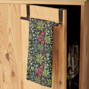 Linge De Cuisine William Morris Millefluers Vintage motif floral