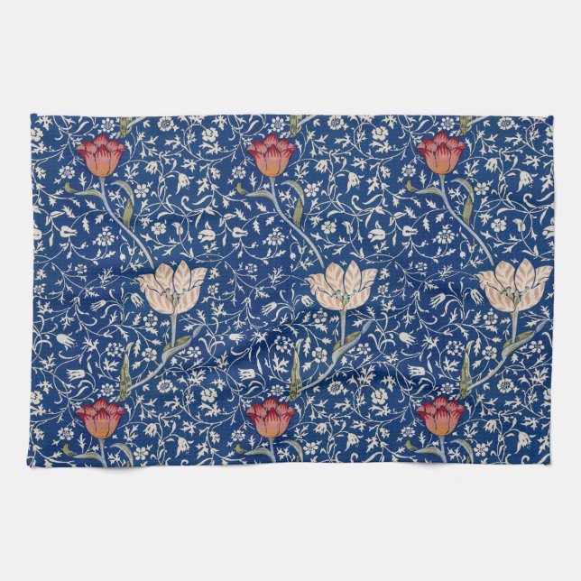 Linge De Cuisine William Morris Motif Medway (Horizontal)