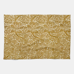 Linge De Cuisine William Morris Rose & chardon Floral Golden