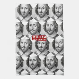 Linge De Cuisine William Shakespeare portrait Hamlet illustration