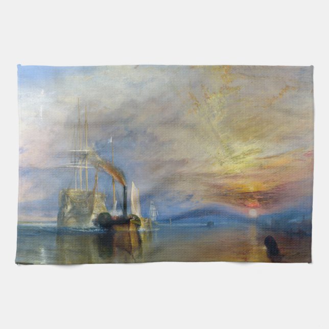 Linge De Cuisine William Turner - Le Temeraire de combat (Horizontal)