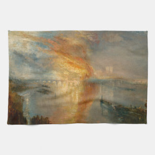 Linge De Cuisine William Turner - L'incendie du Parlement