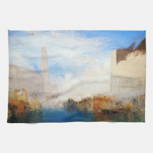 Linge De Cuisine William Turner - Venise, la Piazzetta