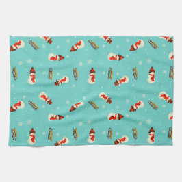 Linge De Cuisine Winter Wonderland Snowmen
