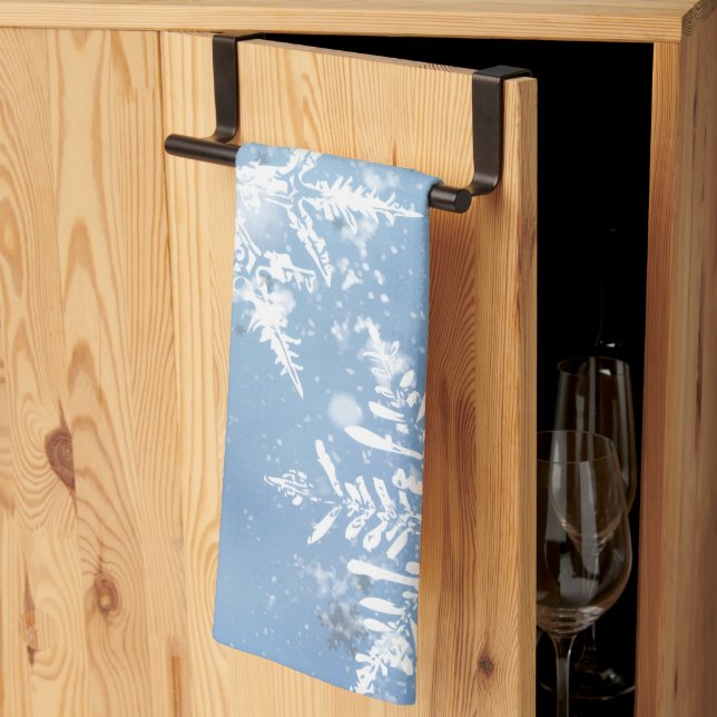 Linge De Cuisine Wonderful Christmas Snow (Pliage en tiers)