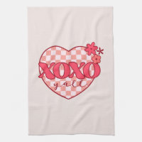 XOXO | Coeur rose mignon et amoureux