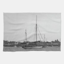 Yacht en bois classique