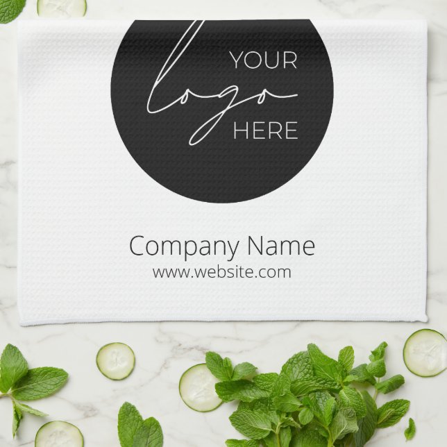 Linge De Cuisine Your Business Logo Promoteur Business Company (Plié)