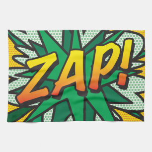 Linge De Cuisine ZAP Amusement Rétro Bande Dessinée Pop Art